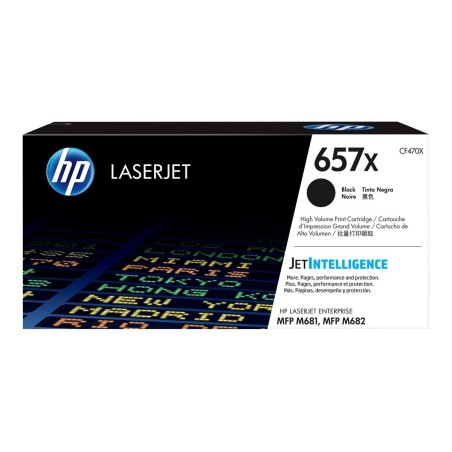 HP 657X Sort 28000 sider